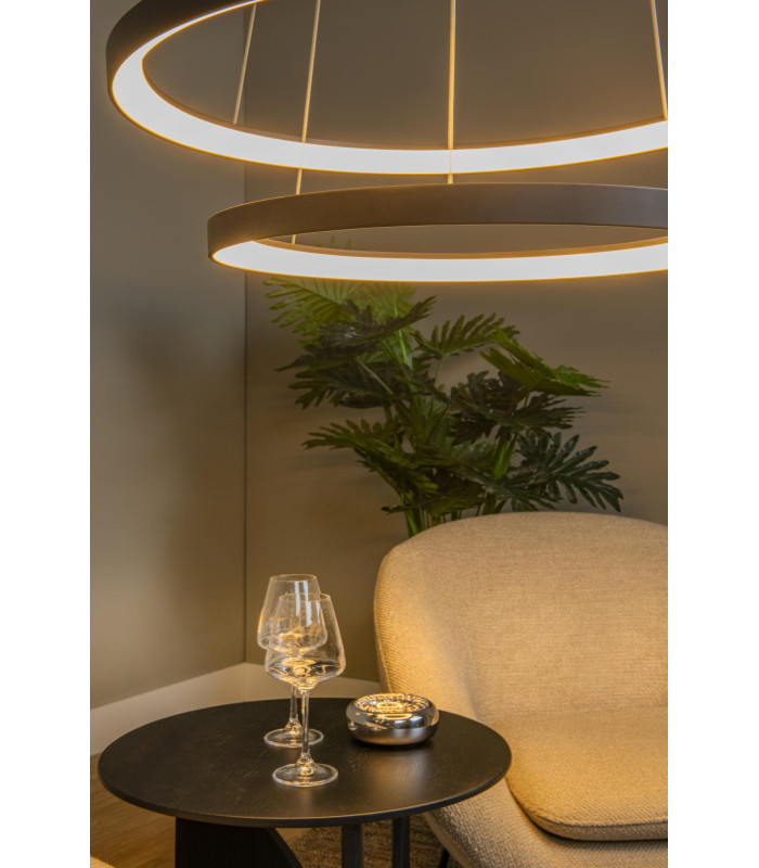 VIDAL - Pendant light - 78 cm - LED Dim. - 1x92W 2700K - Black-5