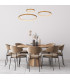 VIDAL - Pendant light - 78 cm - LED Dim. - 1x120W 2700K - Matt Gold / Brass-4