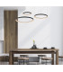 VIDAL - Pendant light - 78 cm - LED Dim. - 1x120W 2700K - Black-4