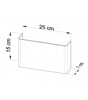 2 Light Wall Light White, G9 - 2