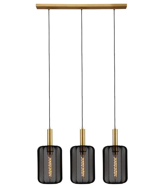 CORINA - Pendant light - 3xE27 - Black-1