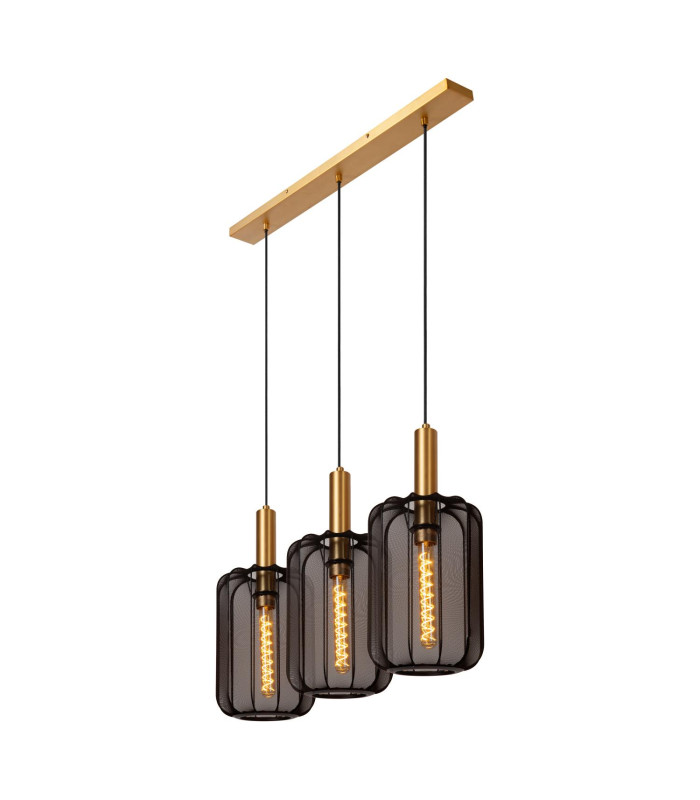 CORINA - Pendant light - 3xE27 - Black-7
