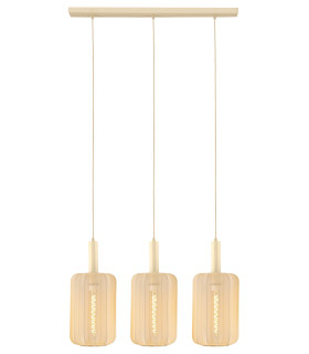 CORINA - Pendant light - 3xE27 - Cream-1