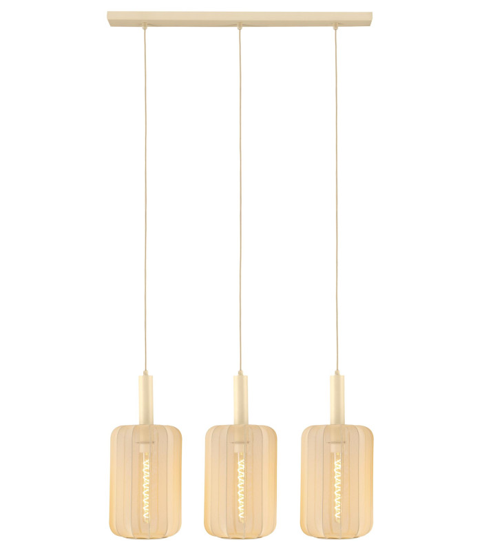CORINA - Pendant light - 3xE27 - Cream-1