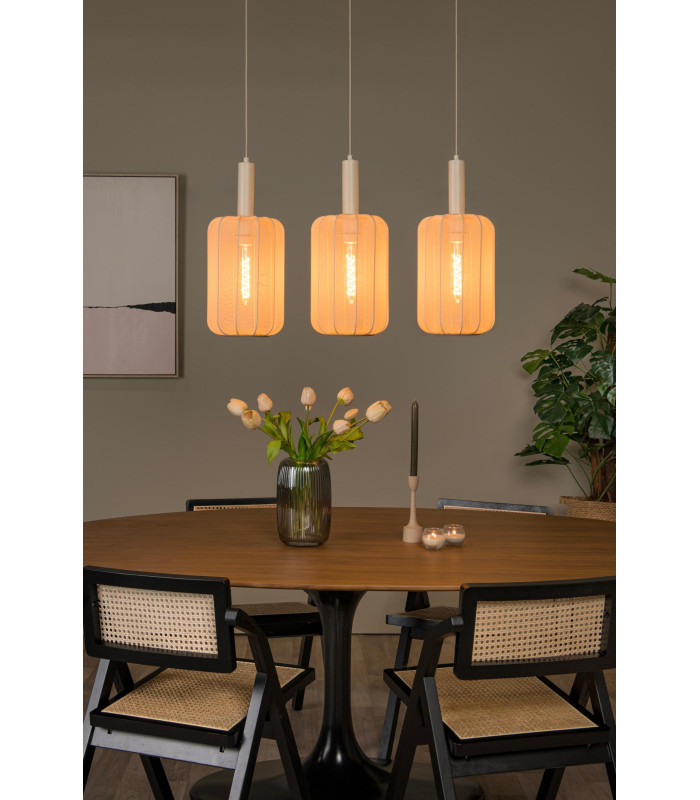 CORINA - Pendant light - 3xE27 - Cream-3