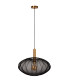CORINA - Pendant light - 50 cm - 1xE27 - Black-9