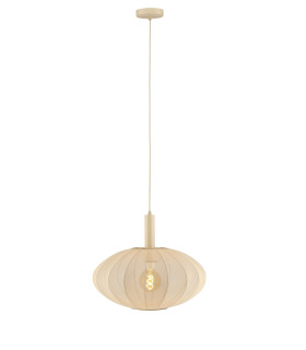 CORINA - Pendant light - 50 cm - 1xE27 - Cream-1