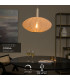 CORINA - Pendant light - 50 cm - 1xE27 - Cream-2