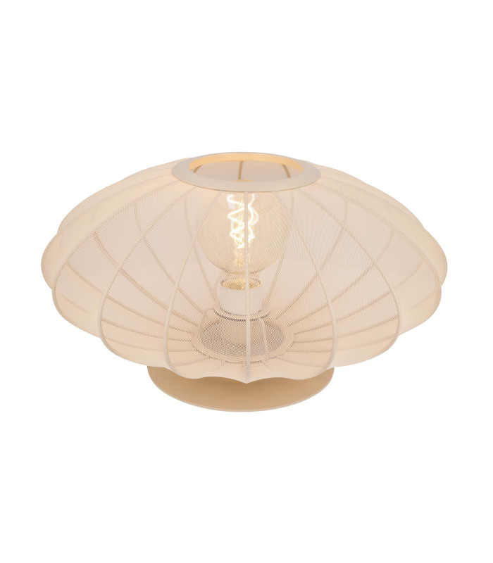 CORINA - Table lamp - 40 cm - 1xE27 - Cream-1