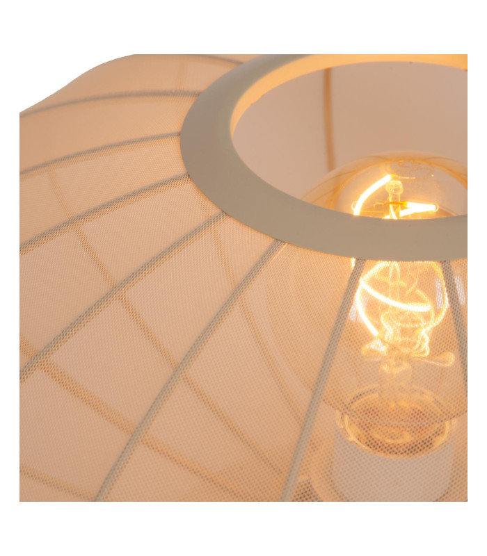 CORINA - Table lamp - 40 cm - 1xE27 - Cream-3