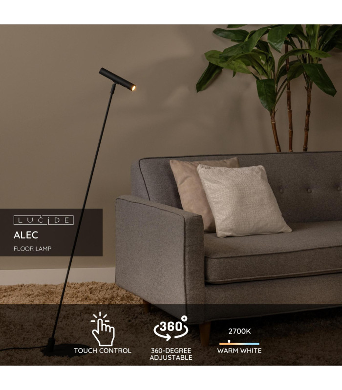 ALEC - Floor lamp - LED - G9 - 1x3W 2700K - Black-2