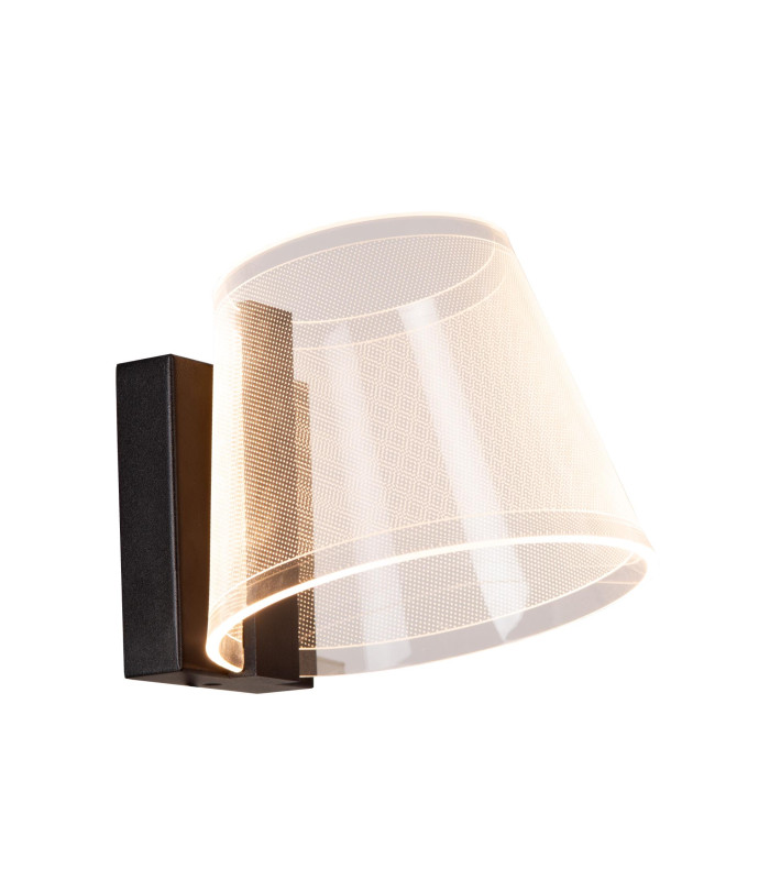 KORGIS - Wall light - LED - 1x10W 3000K - IP44 - Transparant-1