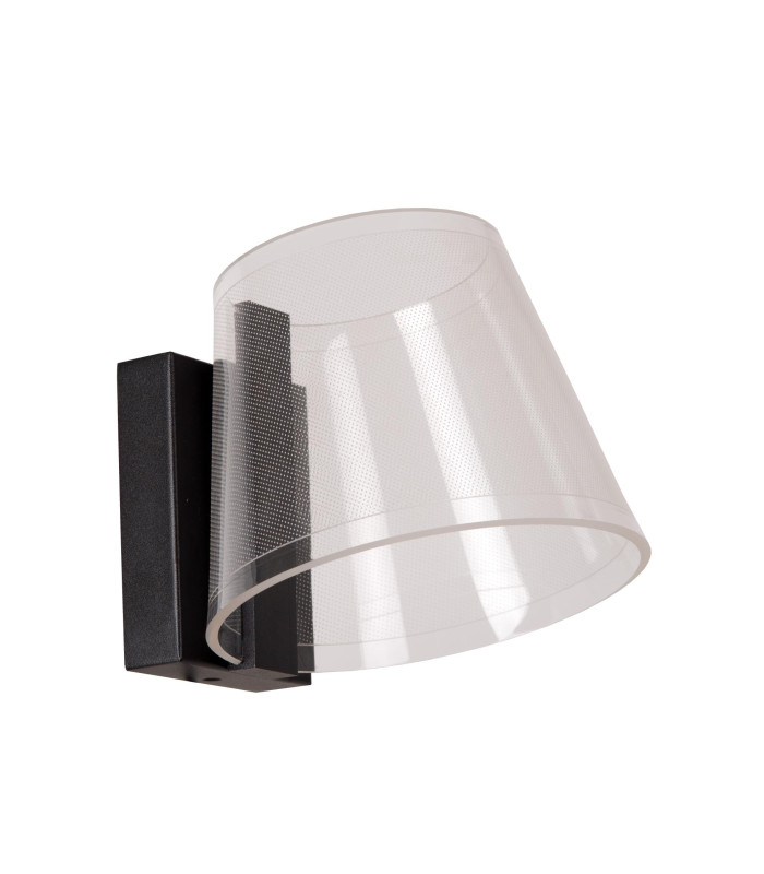KORGIS - Wall light - LED - 1x10W 3000K - IP44 - Transparant-2