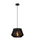 JESSICA - Pendant light - 1xE27 - Black-1
