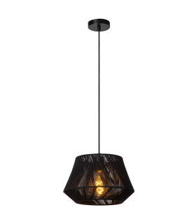 JESSICA - Pendant light - 1xE27 - Black-1