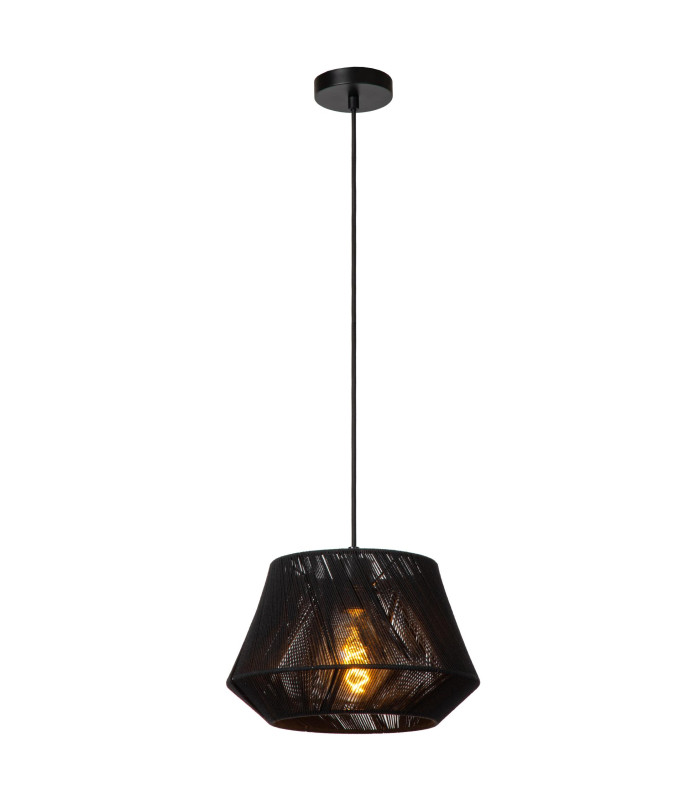 JESSICA - Pendant light - 1xE27 - Black-1