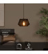 JESSICA - Pendant light - 1xE27 - Black-2