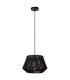 JESSICA - Pendant light - 1xE27 - Black-3