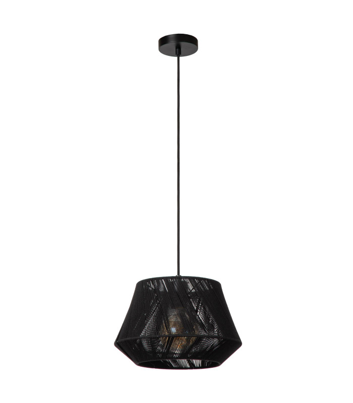 JESSICA - Pendant light - 1xE27 - Black-3