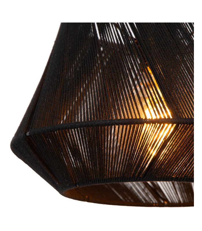 JESSICA - Pendant light - 1xE27 - Black-5