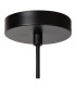 JESSICA - Pendant light - 1xE27 - Black-7