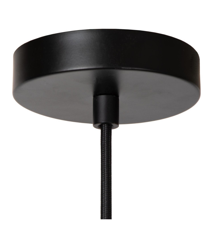 JESSICA - Pendant light - 1xE27 - Black-7