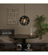 HANNELORE - Pendant light - 40 cm - 1xE27 - Black-2