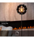 HANNELORE - Floor lamp - 40 cm - 1xE27 - Black-2