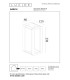 NARVIK - Wall light Outdoor - LED - 1x9