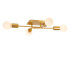 LESTER - Flush ceiling light - 4xE27 - Matt Gold / Brass-7
