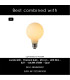 Lucide LESTER - Flush ceiling light - 4xE27 - Matt Gold / Brass