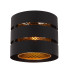 ROSAS - Flush ceiling light - 26 cm - 1xE27 - Black-1