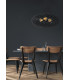WOLFRAM - Pendant light - 100 cm - 3xE27 - Black-4