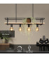 MILONGA - Pendant light - 4xE27 - Black-2