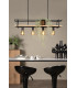 MILONGA - Pendant light - 4xE27 - Black-4