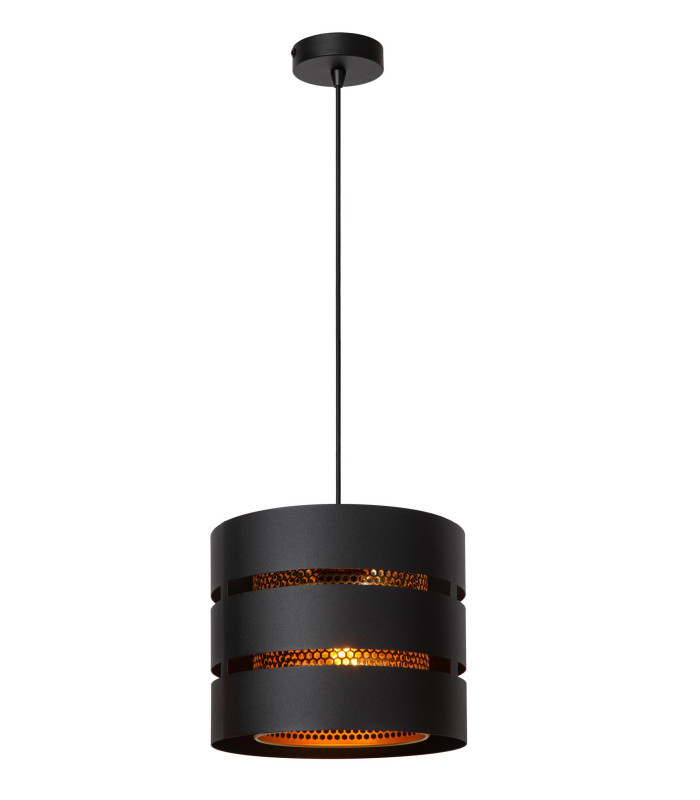 ROSAS - Pendant light - 26 cm - 1xE27 - Black-1