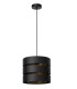 ROSAS - Pendant light - 26 cm - 1xE27 - Black-3