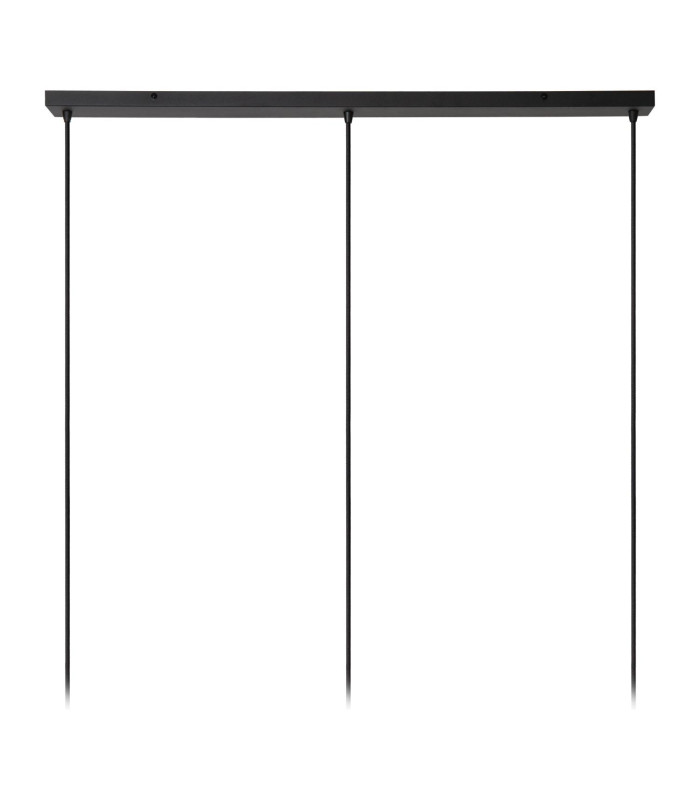 ROSAS - Pendant light - 3xE27 - Black-7