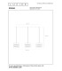 ROSAS - Pendant light - 3xE27 - Black-9