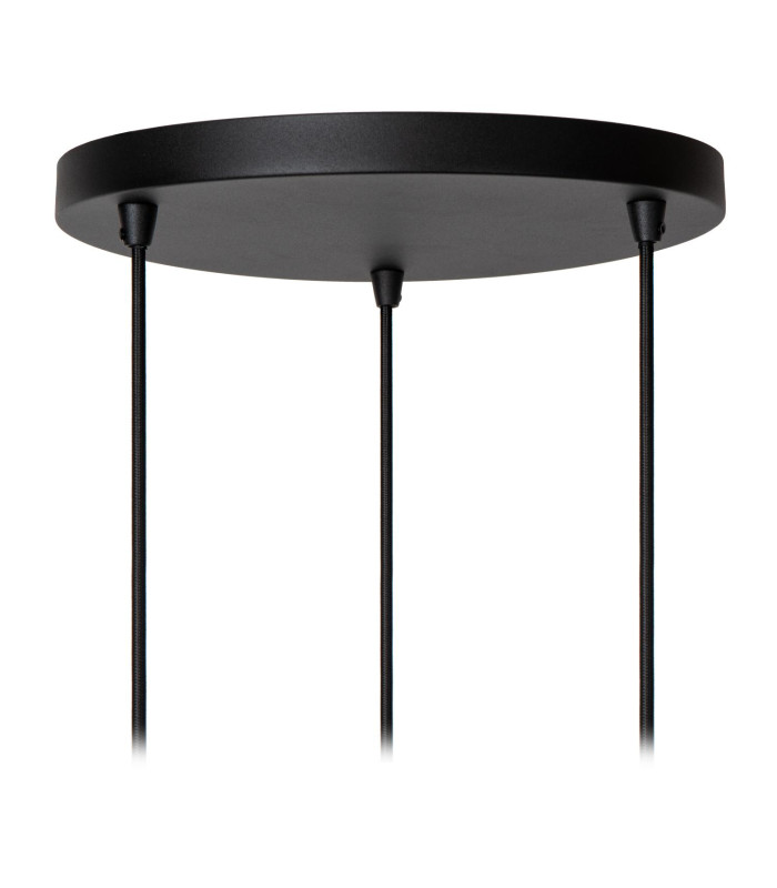 ROSAS - Pendant light - 43 cm - 3xE27 - Black-7
