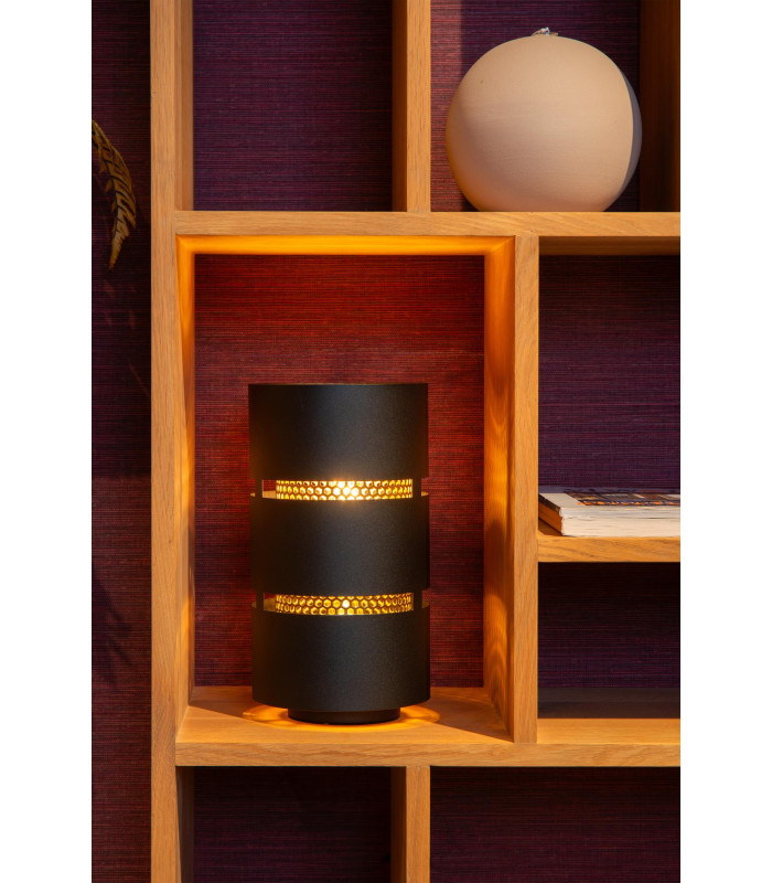 ROSAS - Table lamp - 16 cm - 1xE27 - Black-3