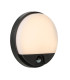 HUPS IR - PIR Wall light Outdoor - LED - 1x10W 3000K - IP54 - Black-1