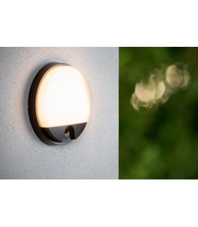 HUPS IR - PIR Wall light Outdoor - LED - 1x10W 3000K - IP54 - Black-2