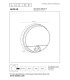 HUPS IR - PIR Wall light Outdoor - LED - 1x10W 3000K - IP54 - Black-3