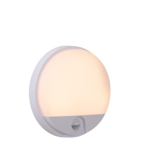 HUPS IR - PIR Wall light Outdoor - LED - 1x10W 3000K - IP54 - White-1
