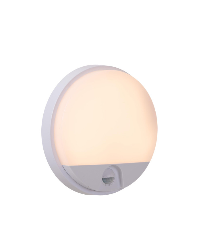 HUPS IR - PIR Wall light Outdoor - LED - 1x10W 3000K - IP54 - White-1