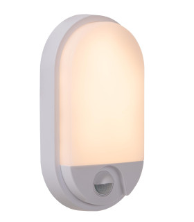HUPS IR - PIR Wall light Outdoor - LED - 1x10W 3000K - IP54 - White-1