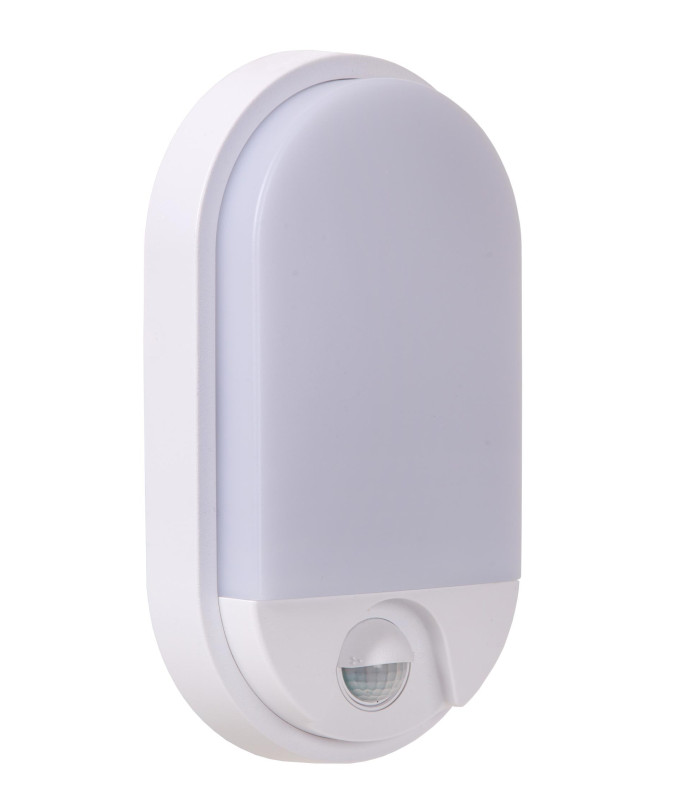 HUPS IR - PIR Wall light Outdoor - LED - 1x10W 3000K - IP54 - White-2