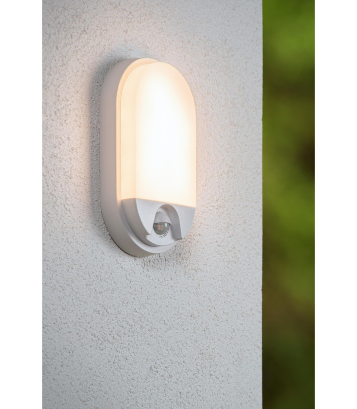 HUPS IR - PIR Wall light Outdoor - LED - 1x10W 3000K - IP54 - White-3