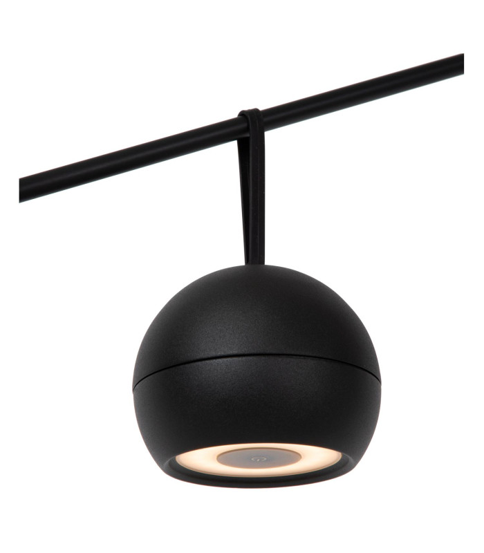 LUNEX - Wall light Outdoor - LED Dim. - 1x2W 3000K - IP54 - With magnetic mounting system - Black-7